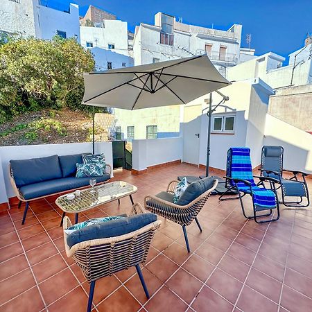 Casa Con Terraza Y Patio Privado En Salobrena Villa Kültér fotó